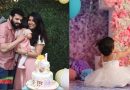 PICS: एक साल की हुई करण पटेल की नन्ही परी, कुछ ऐसे मनाया बेटी का पहला जन्मदिन