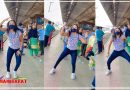 रेलवे प्लेटफार्म पर लड़की ने “सात समुंदर पार” गाने पर किया गजब डांस, सोशल मीडिया पर छा गया Video, देखें