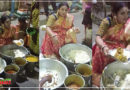 भाई की शादी का बचा खाना लेकर राणाघाट स्टेशन पहुंची महिला गरीबों में खाना बांटने, लोग बोले- ‘इंसानियत की मिसाल है ये देवी’