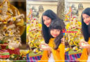 ऐश्वर्या राय संग सरस्वती माँ की पूजा करती दिखी आराध्या बच्चन, खुले बालों और पीले दुपट्टे में जीता फैन्स का दिल