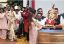 ढोल-नगाड़ों के साथ शिल्पा शेट्टी ने दी बप्पा को विदाई, एक टांग पर झूमकर नाचीं एक्ट्रेस