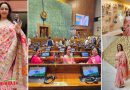 हेमा मालिनी ने शेयर की नए संसद भवन के अंदर की तस्वीरें, पिंक साड़ी में आईं नजर, लिखी ये खास बात