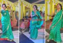Video: हरियाणवी गाने पर महिला ने साड़ी पहन किया ऐसा जोरदार डांस, देख लोग बोले- भाभी जी ने तो आग ही लगा दी